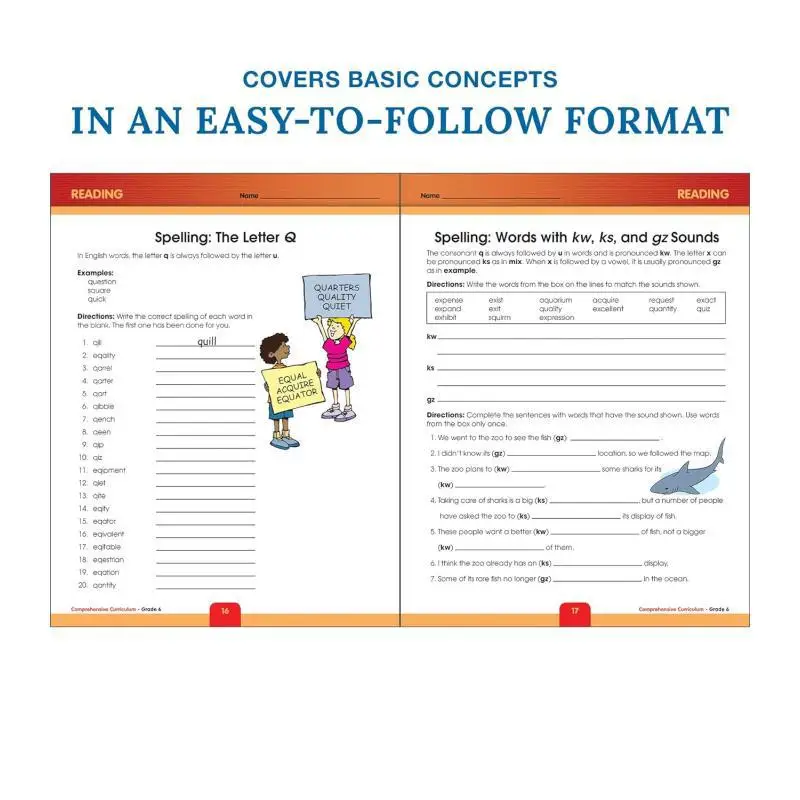 Comprehensive Curriculum Of Basic Skills 6th Grade Workbooks All Subjects Carson Dellosa Carson Dellosa Education 9781483824154