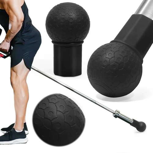 Imagen 1 del producto Accesorio para minas terrestres con barra, soporte para Base de barra, cubierta protectora antideslizante para barra, Base para minas terrestres para gimnasio en casa