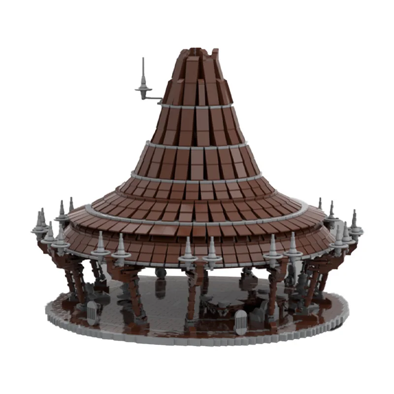 3641 أجزاء ستار معركة سلسلة خمر شجرة اللبنات الطوب نموذج الأطفال الإبداعية DIY بها بنفسك الجمعية عرض لعبة هدية