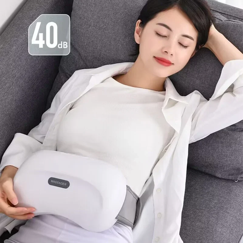 Ohio eur abdominal électrique avec chauffage par vibration, soins de santé amincissants, pétrissage profond de l'abdomen, massage corporel, physiothérapie