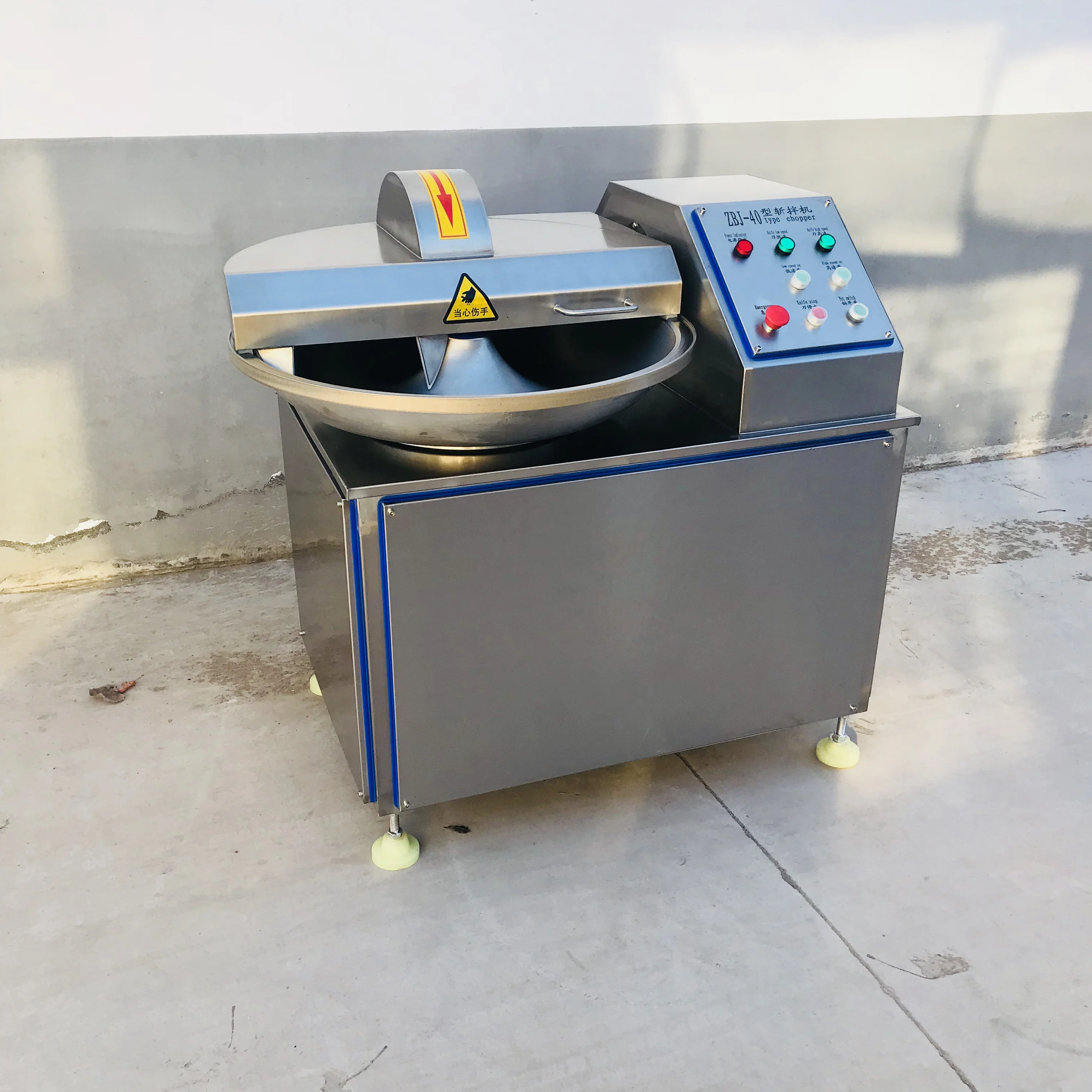 20L Automatischer Obst- und Gemüseschneider, Schüsselmaschine, Wursttyp mit Kernmotorkomponente, Gemüsehackerausrüstung