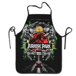 Jurassic Park Apron Women Men Unisex Bib Dinosaur World Cooking Kitchen Tablier Cuisine Chef Gardening