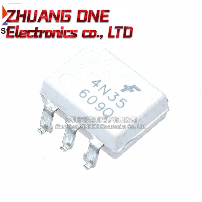 10 قطعة/الوحدة العلامة التجارية الجديدة 4n35 4n35sr2m Sop-6 مقرنة يمكن اطلاق النار مباشرة