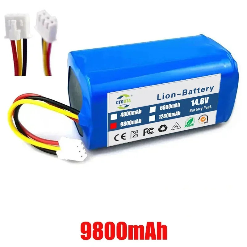 Bateria Original de Alta Capacidade para LIECTROUX Robot Aspirador De Pó, 12800mAh, Célula De Lítio, 1Pc por Pacote, C30B