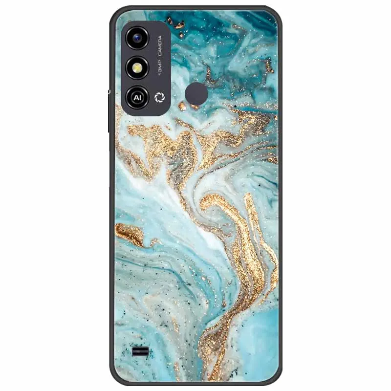 Case for ZTE Blade A53 4G Cover Marble silicon Soft TPU Back Cover For ZTE Blade A53 Phone Cases for ZTE A53 A 53 2023