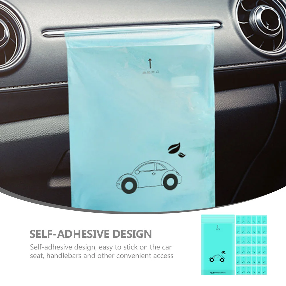 50 Pcs Car Vomit Bag for Pregnant Women Outdoor Bags Trash Travel Plastic Airplane Puke Assorted Color