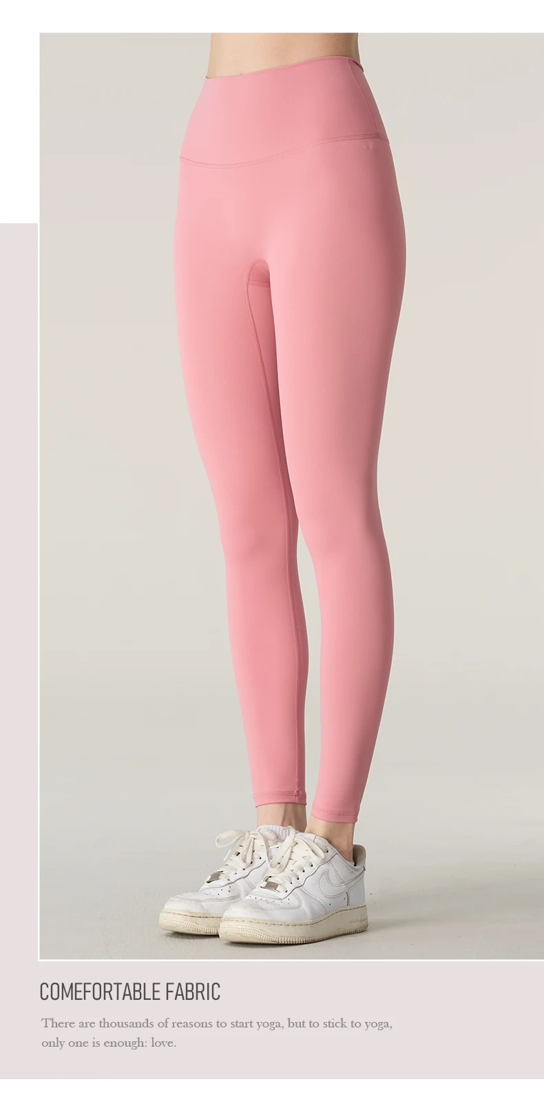 Hochgeschnittene Yoga-Leggings für Damen, ideal für Sommer-Workouts, hohe Elastizität, atmungsaktiv, formgebend, für Laufen, Outdoor-Aktivitäten, Freizeit, Radfahren und Yoga. – Detail 15