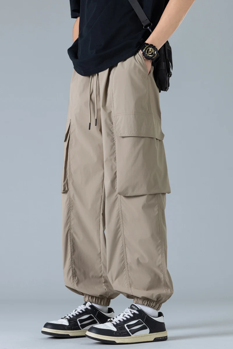 Picture 7: 2026 Summer Men's New Style Silk-Peak Pants - Casual Loose Fit Workwear Men's Pants