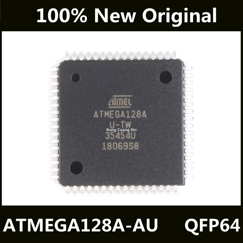 

New Original ATMEGA128A-AU ATMEGA128AU-TW ATMEGA128A TQFP-64 MCU chip IC