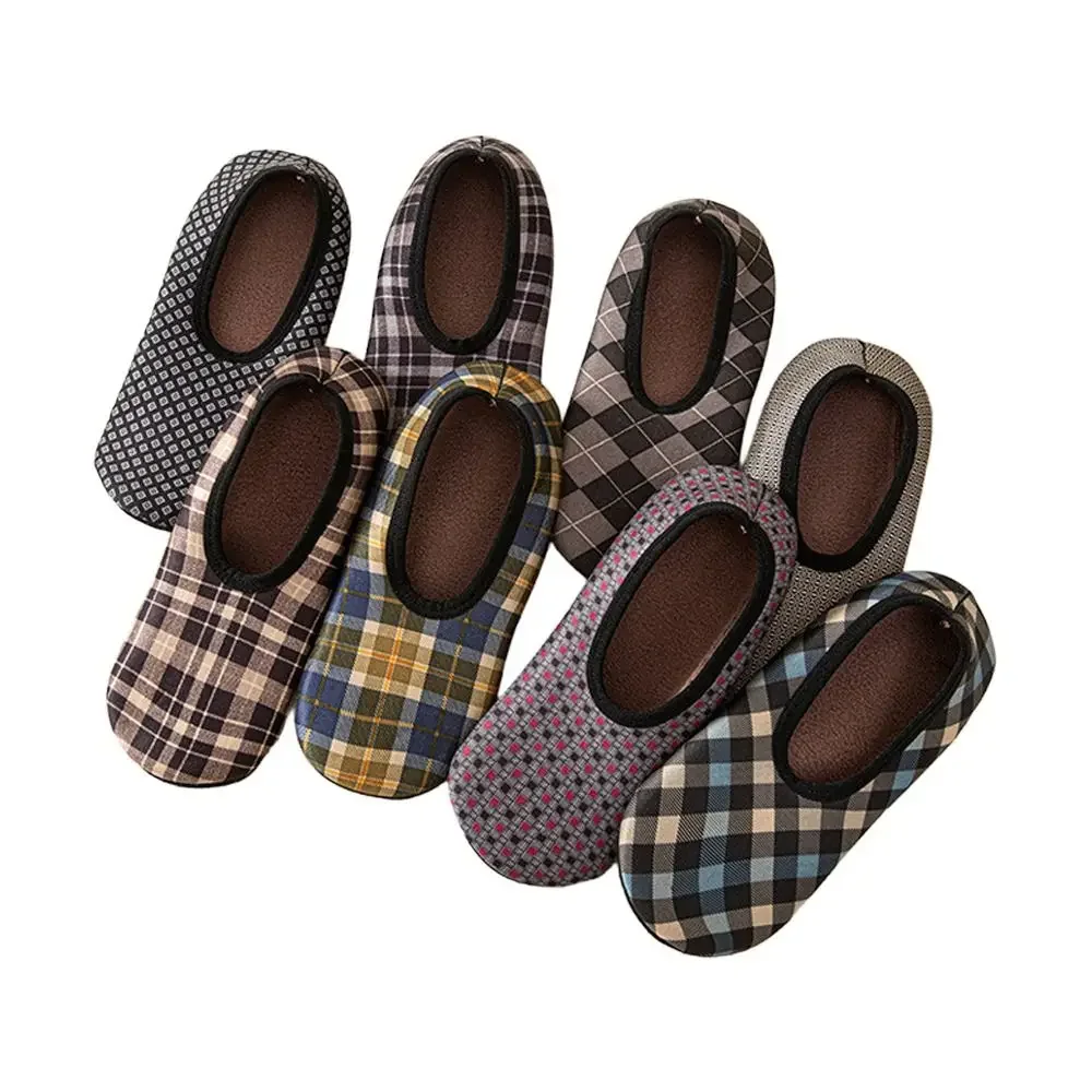 

Модные зимние теплые домашние носки-тапочки, утолщенные термоноски для дома, эластичные носки-тапочки для женщин и мужчин