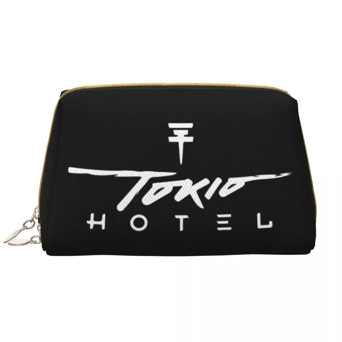 Tokio Hotels Logo Music Rock Band Makeup Bag Women Travel Cosmetic Organizer Cute Storage Toiletry Bags