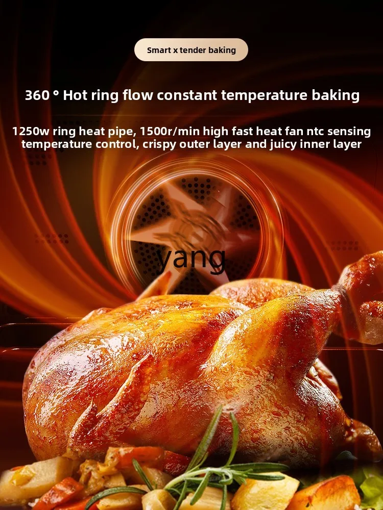 CX desktop electric steamer oven, large-capacity intelligent household steaming, baking and frying machine