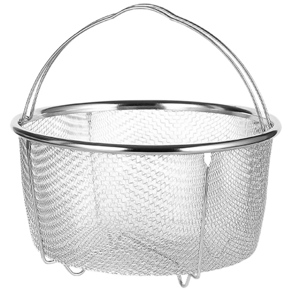 Steamer Insert for Rice Cooking and Vegetable Steaming That Fits Common 6 Quart and 8 Quart Pressure Cooker Models