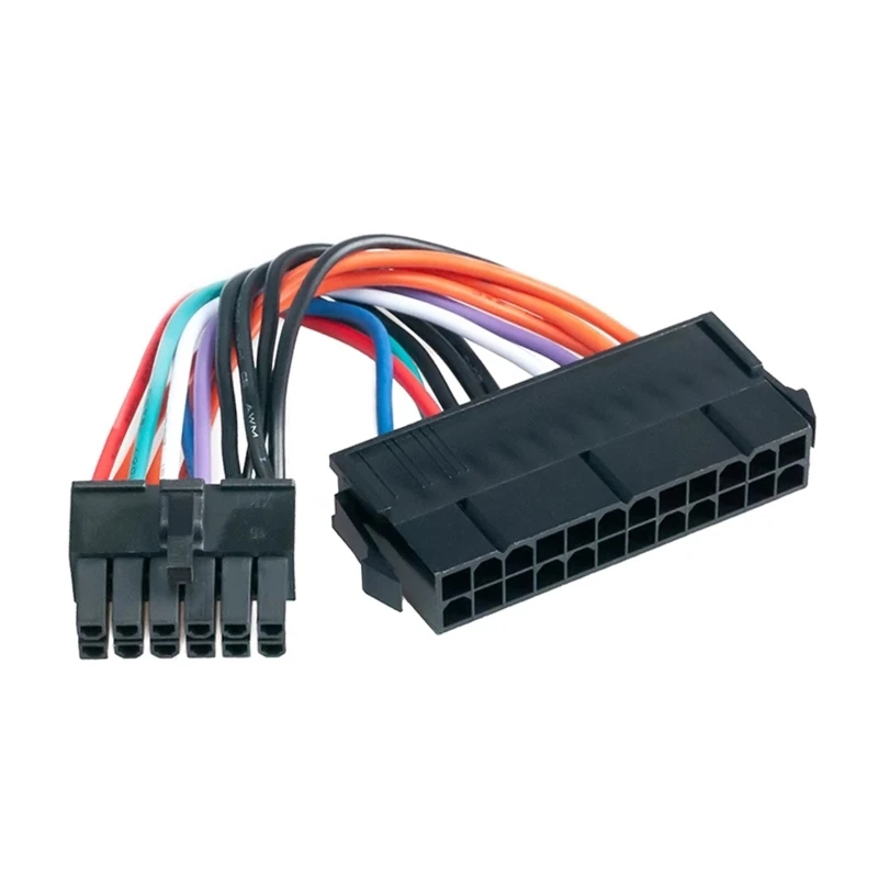 SS8S 10CM/3.94in 24-pin 12pin Dây Nguồn Chuyển Đổi ATX 24p Sang 12p Line cho Lập