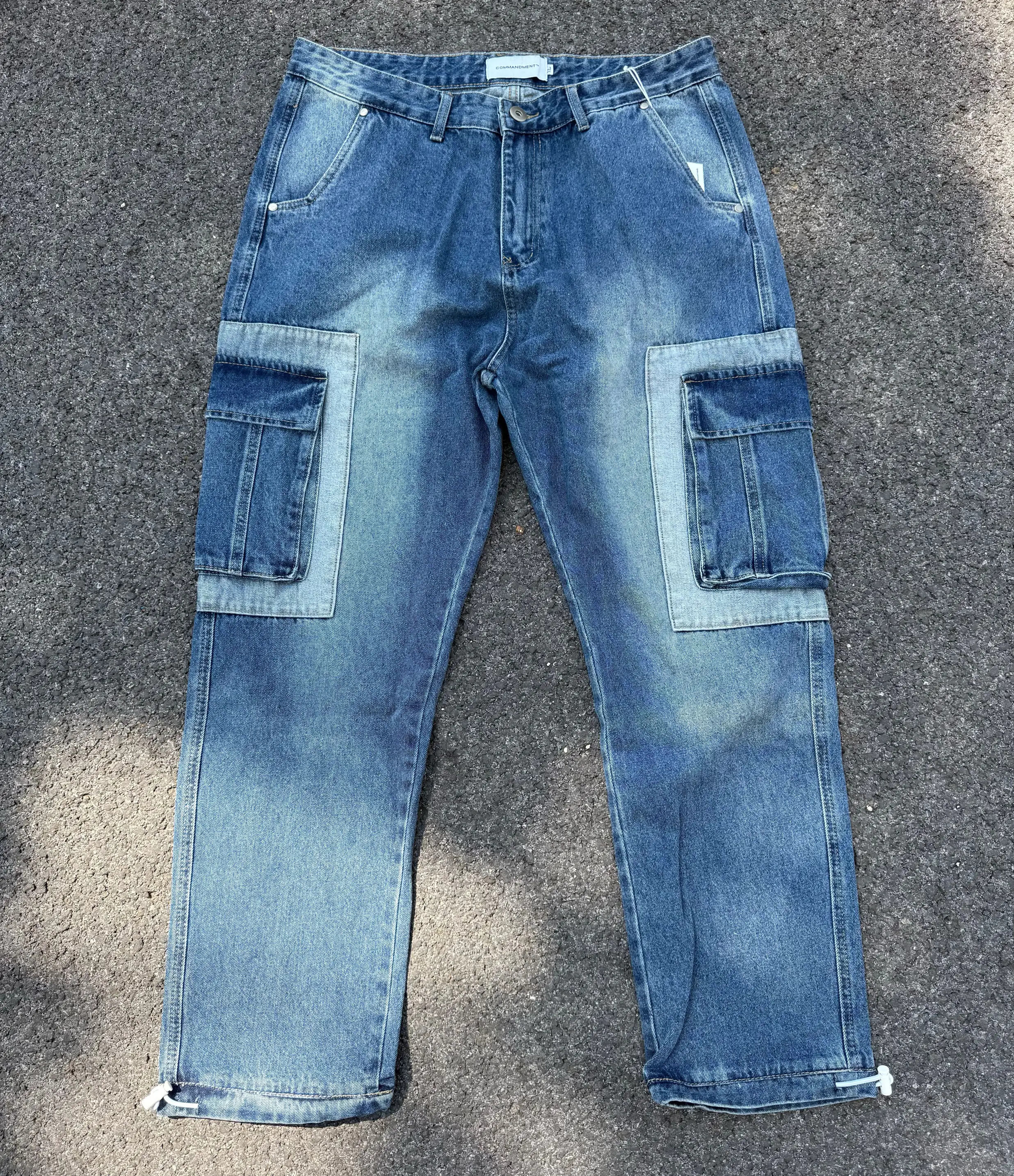 

Винтажные джинсы с прямыми штанинами Waed Heavy Du, свободные джинсы с конусом, джинсовые брюки в американском стиле ретро, повседневные летние джинсы