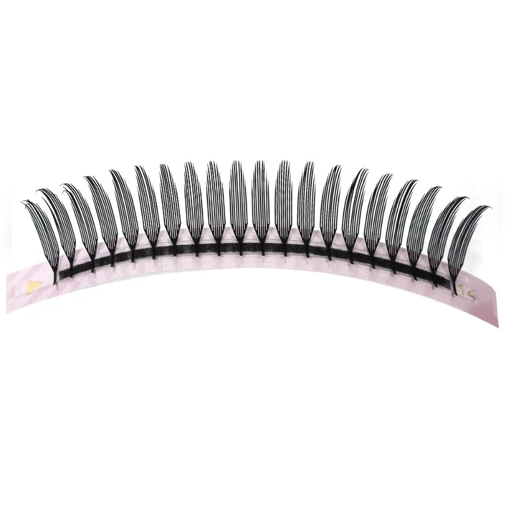 Segmented Leaf Tower False Eyelashes DIY 8-15mix Individual Cluster Eyelashes Large Capacity Leaf Tower Tip Eyelashes Extensions