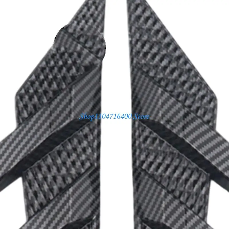 

y1gd Universal Car Rear Window Side Spoiler Easy Installation Adhesive Car Sticker