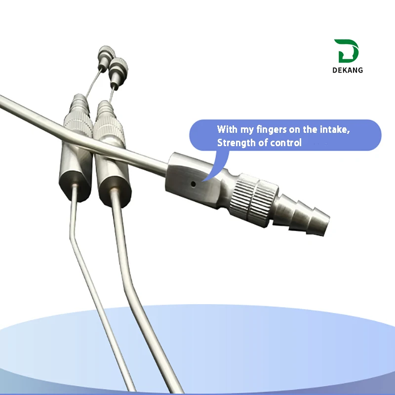 Tubo di raccolta saliva - Tubo di aspirazione forte in acciaio inossidabile, tubo di aspirazione debole, tipo universale