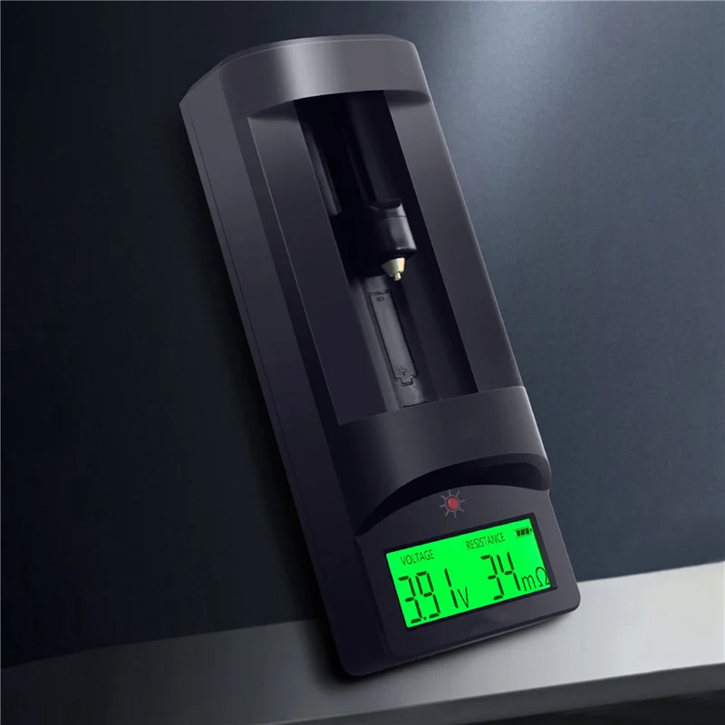 ABRW-2X display digital testador de resistência interna de tensão da bateria 0-999mΩ universal 18650 bateria de lítio detecção aa