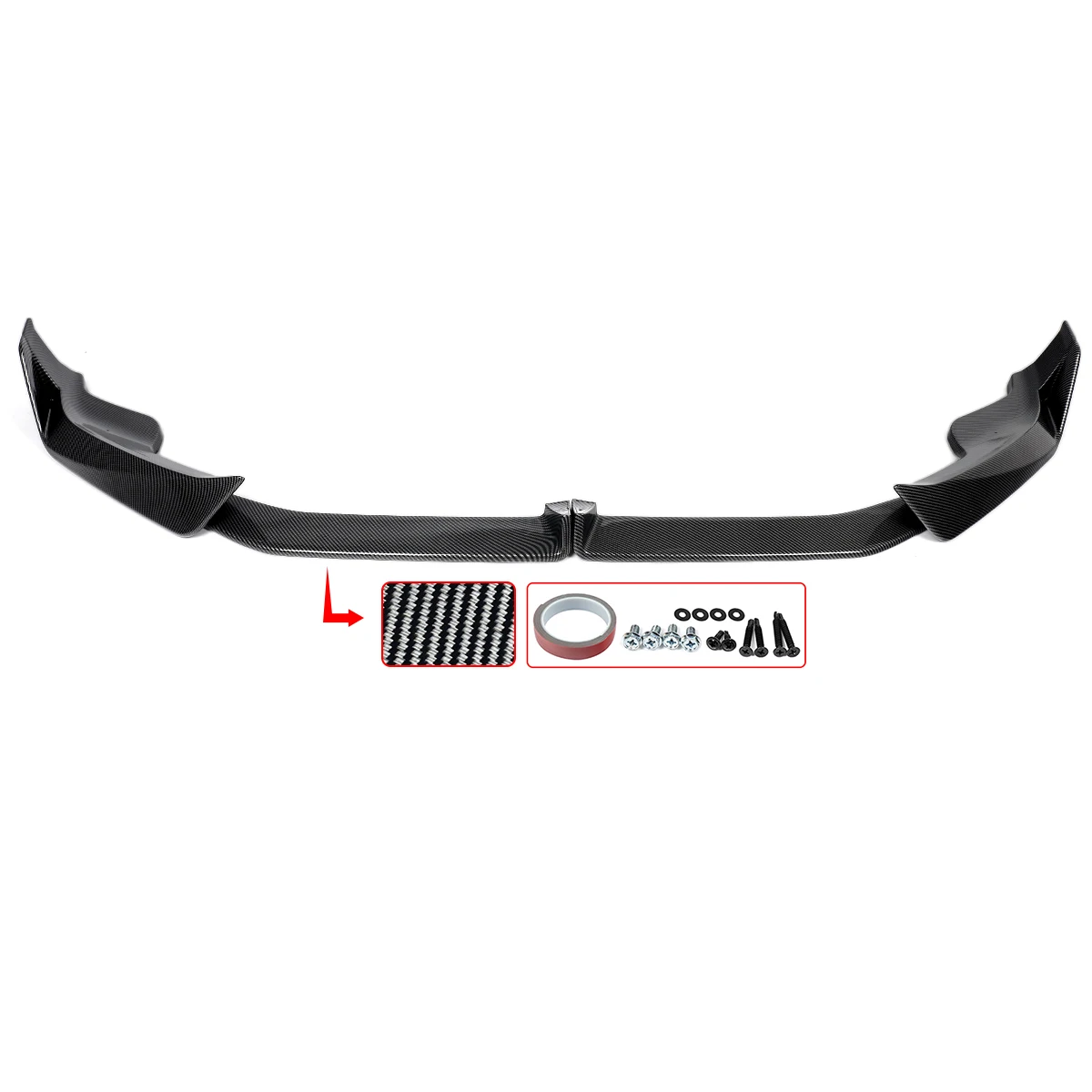 مجموعة أدوات المصد الأمامي للمصد الأمامي من ألياف الكربون لسيارات BMW X1 U11 M Sport 2022 2023 2024 M Tech المصد السفلي Magickit #2