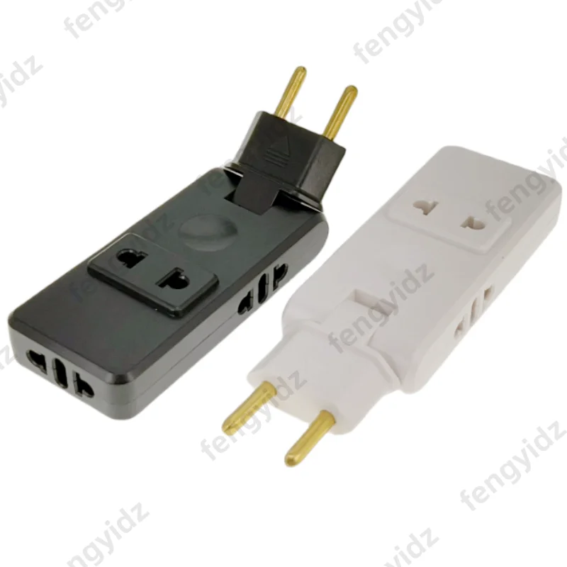 4-in-1 EU-Stecker Verlängerungssteckdose Faltbarer Frankreich Deutschland Spanien Steckeradapter AC-Steckdose US zu EU Steckeradapter Elektrische Steckdosen