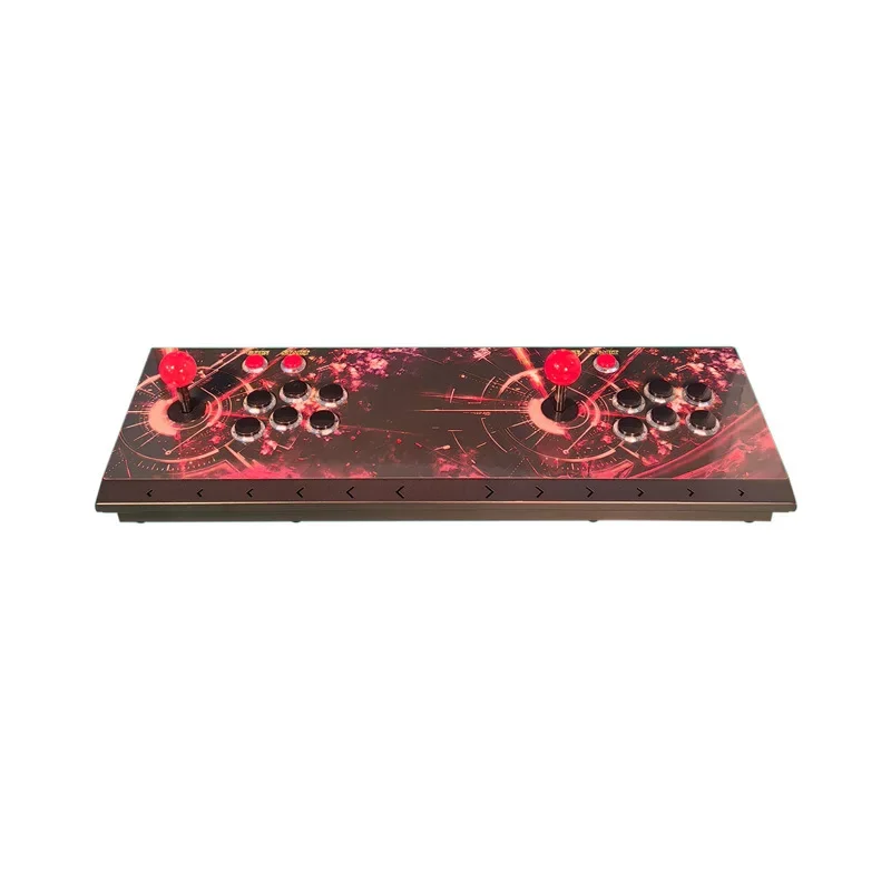 Export all-iron joystick game console DX9800 in one nostalgic classic fighting game