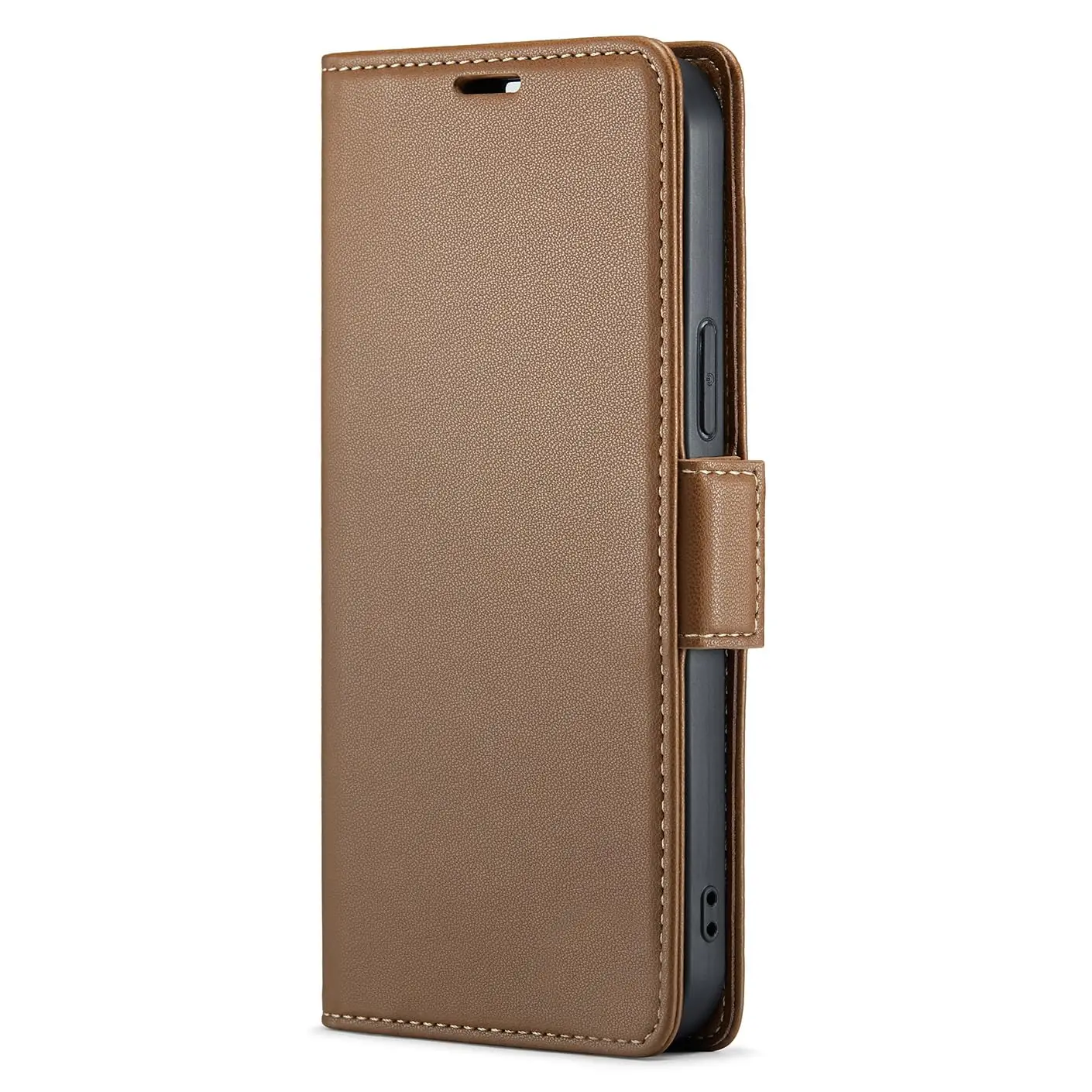 

Flip Case for iPhone 16 Pro Max/16 Pro/16 Plus/16, RFID Blocking Magnetic Closure Slim Wallet Leather Cover with Card Holder