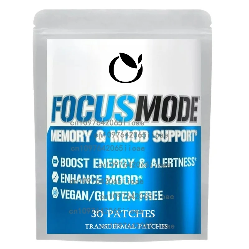 

30-пластырифокусированных энергетических транзионных патчей с L-Theanine Focus и Performance Brain Booster