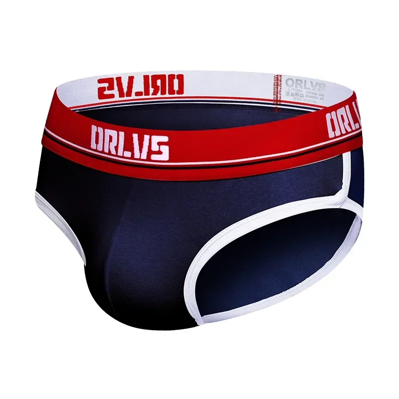 summer new men\'s underwear cotton comfortable breathable sexy hip raising briefs men\'s or199