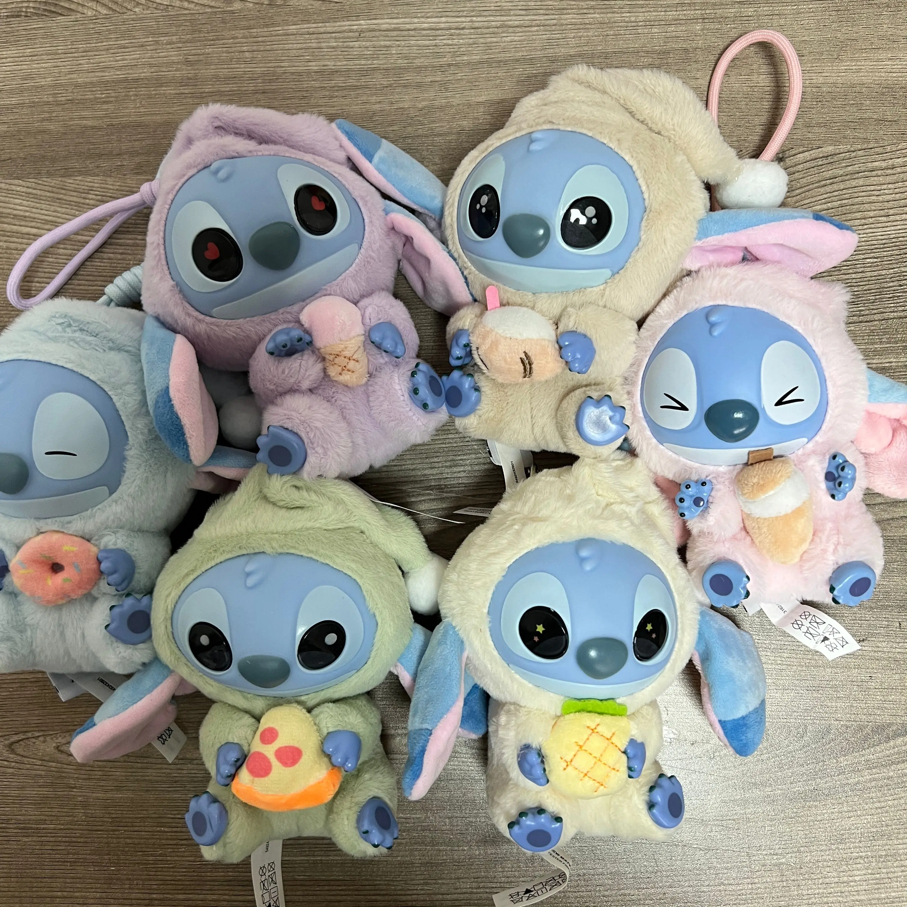 

Stitch Eat Something Before Sleep Series Blind Box Toy Mystery Box Anime Figure Stitch Doll Pendant Ornaments Kid Christmas Gift