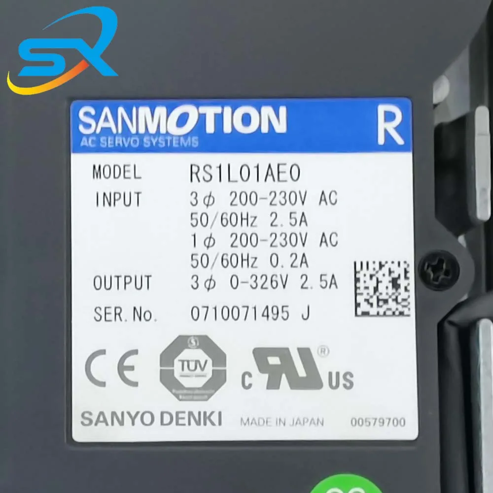 100% Test OK Sanyo AC Servo Driver  RS1L01AE0 Good condition Works Well