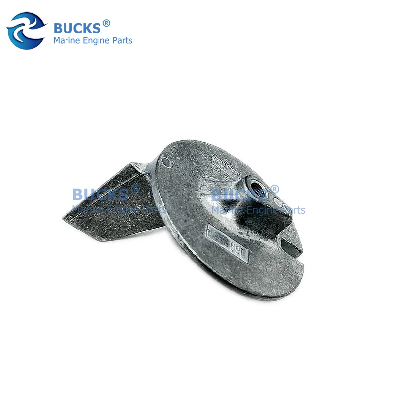 Replacement for Yamaha Outboard Motor 2T 200/225/250/300HP F225 18-6122Z, 69L-45371-00 Zinc Trim Tab Anode