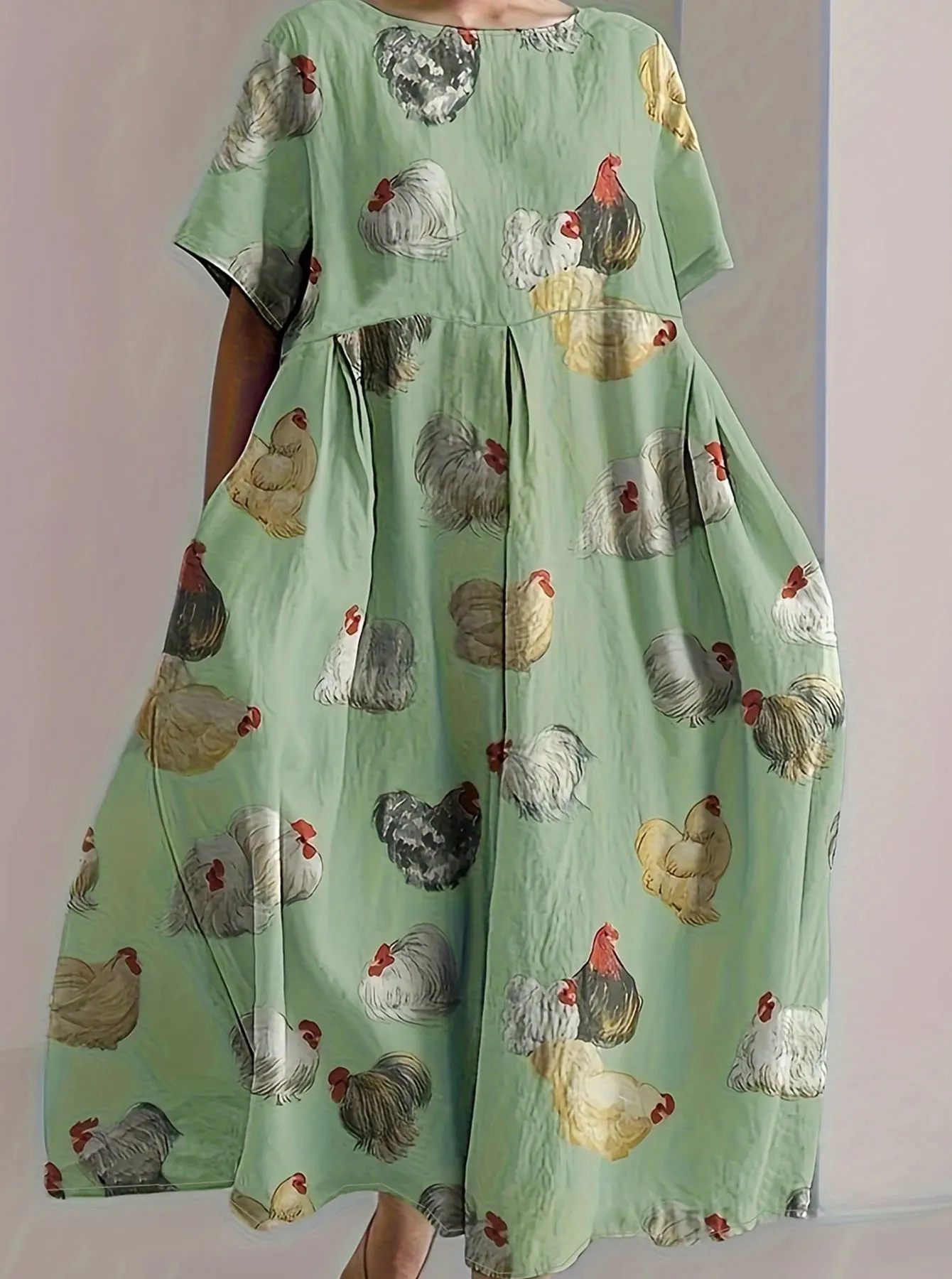 オリーブドラブ レディース オーバーサイズ織りワンピース カジュアル ボヘミアン マキシ丈 夏 Aライン ロング フルレングス ウェア オリーブドラブ