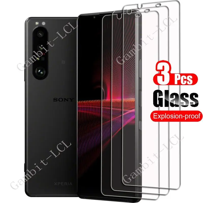 3PCS 9H HD Tempered Glass For Sony Xperia 1 II 6.5