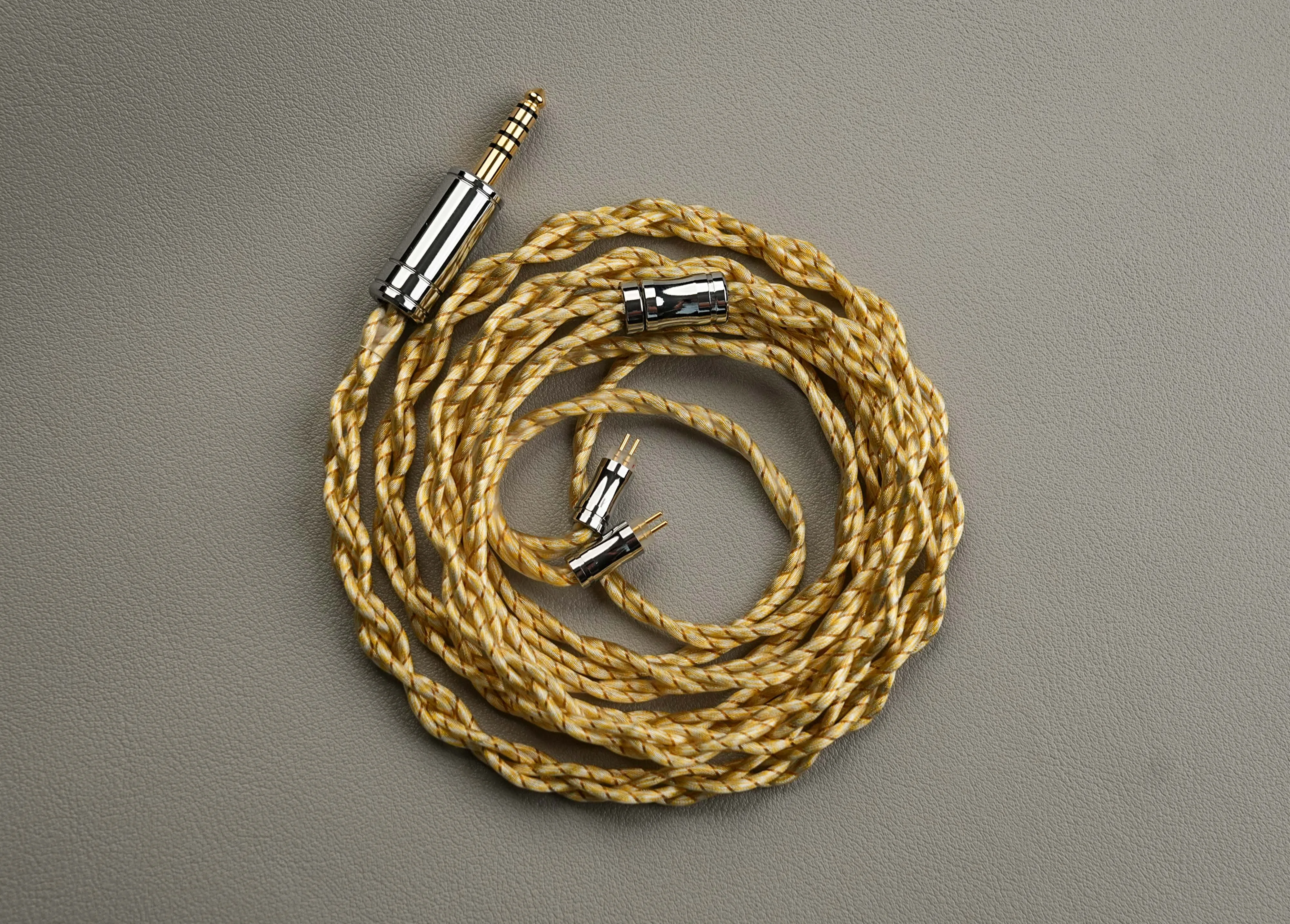 Culemi-15 Aurora 4-Kern-Upgrade-Kopfhörerkabel mit 3,5/2,5/4,4mm MMCX / 0,78mm 2-Pin-Anschlüssen für IEMs – Detail 12