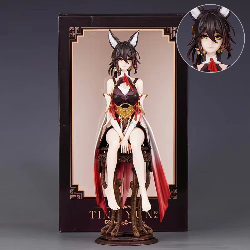 26cm Honkai: Star Rail Figures Anime Ting Yun Gk Tingyun Action Figurine Desktop Pvc Collection Model Toys Decoration Doll Gift