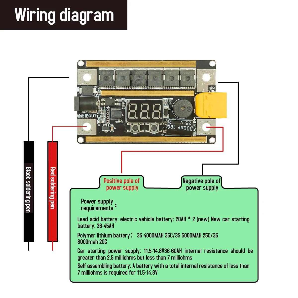 日曜大工-ミニスポット溶接機,調整可能な溶接キット,PCB回路基板ツール,99ギア,ニッケルシート0.1-0.2mm,8-24v