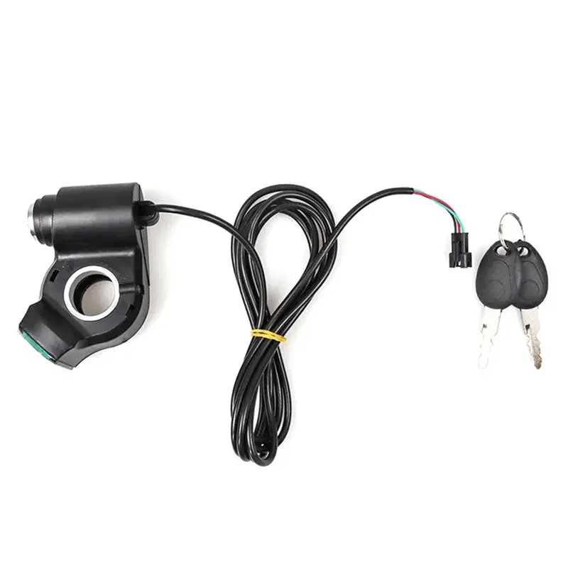 FOR Interruptor de Encendido con Pantalla Digital y Llave Patinete Eléctrico KUGOO, Interruptor de Arranque con Cilindro y Bloq