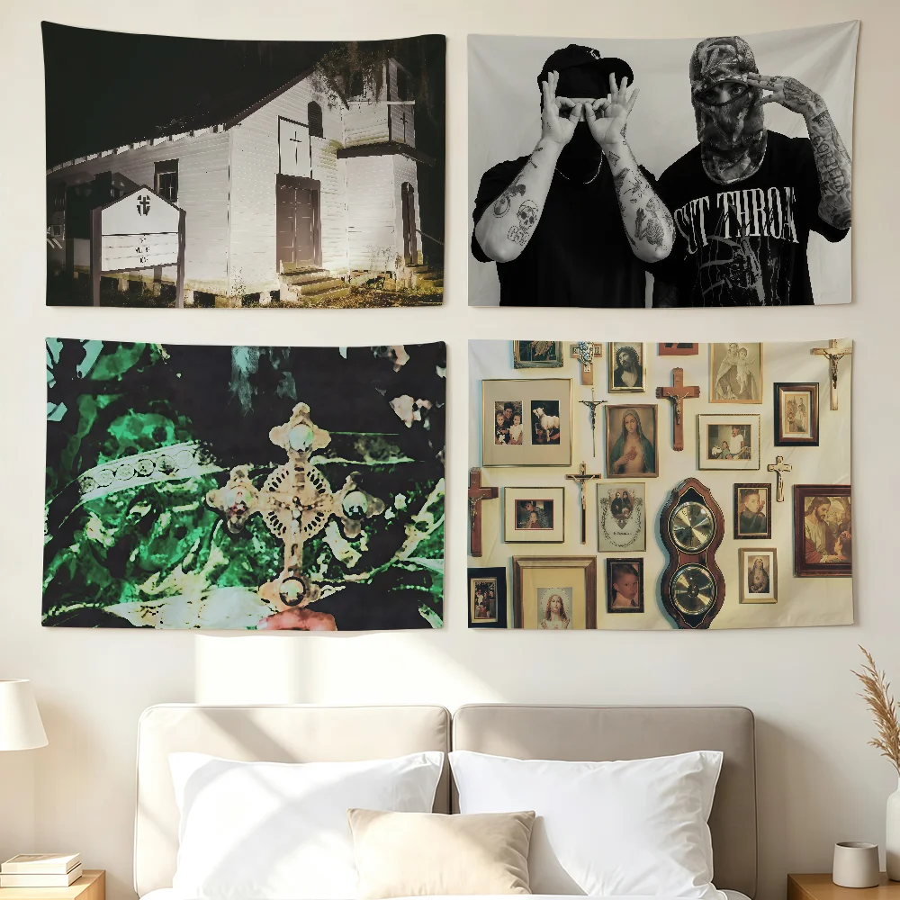 Home Decoration S-Suicideboys Flag Wall Decorations Home Decor Suitable For Living Rooms Bedrooms Dormitories Parties Holidays