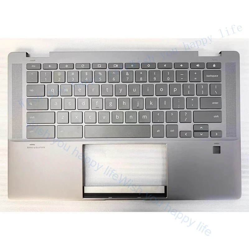 LL New Palmrest Upper Case US Backlit KB For HP Chromebook X360 14C-CC M47324-001