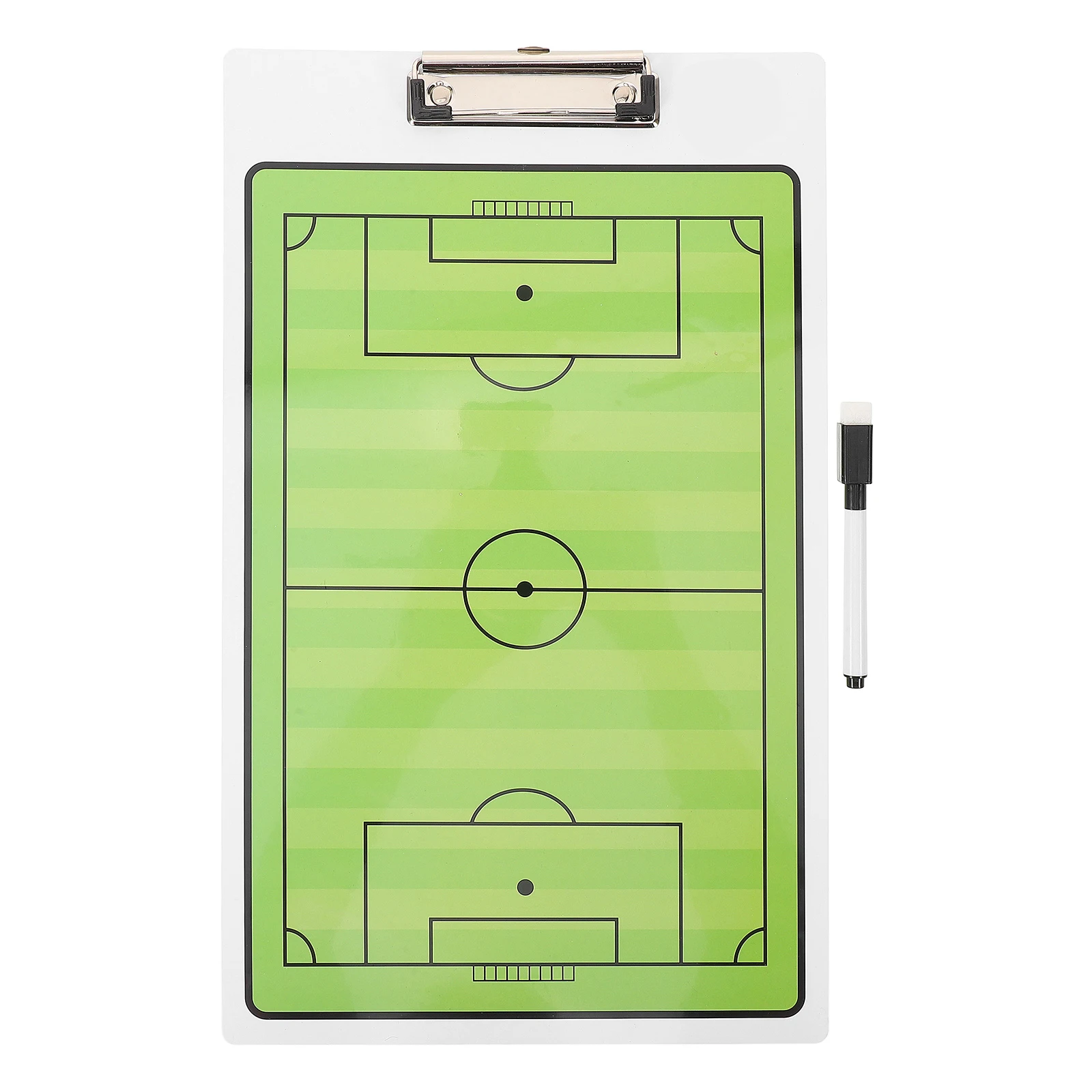 

Football Strategy Board Clipboard Durable Pvc Soccer Match Planning Board For Sports Coaching Reusable