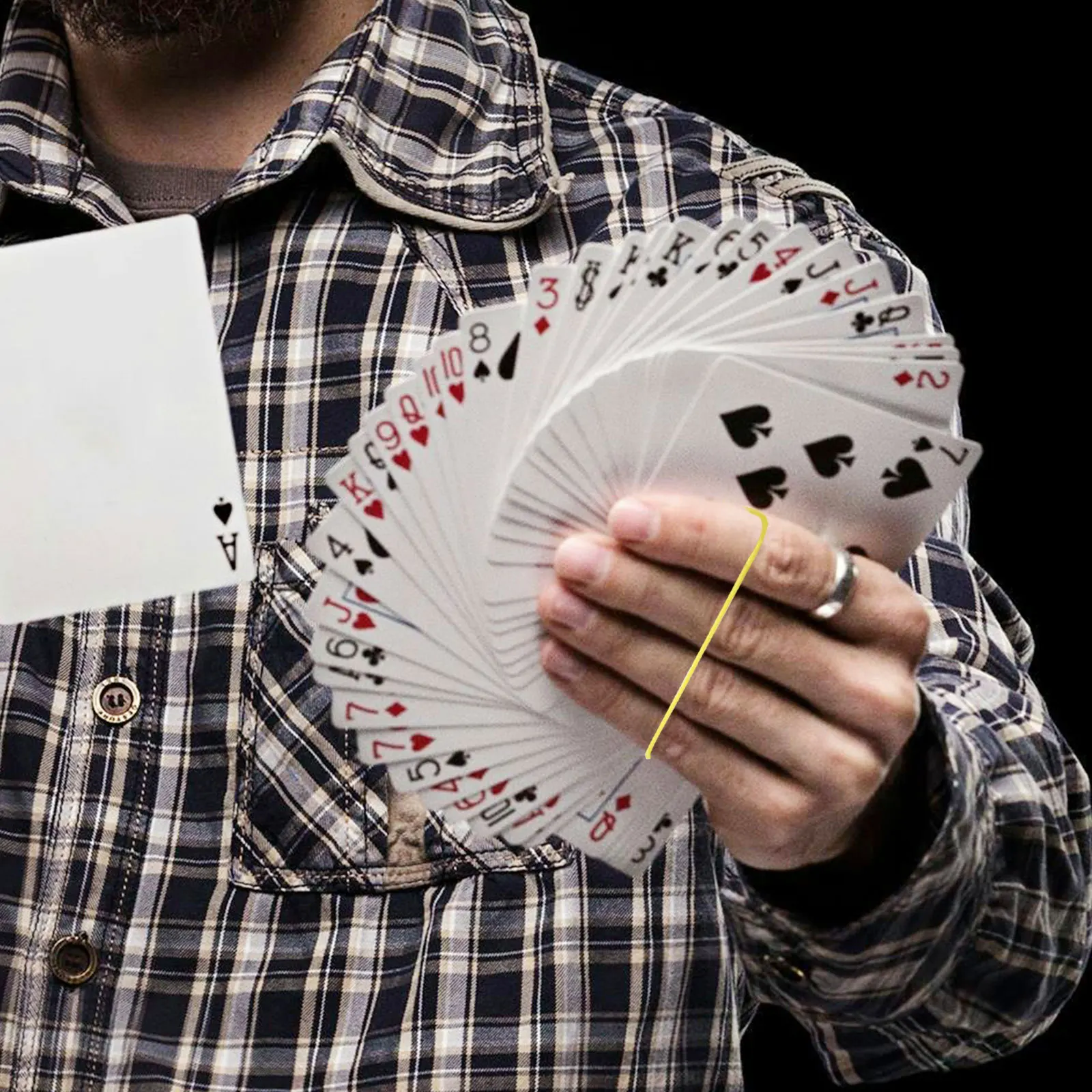 50 قطعة حبل الخماسية الحيل شريط مرن الدعامة الدعائم الساحر صعبة مرحلة الأداء شعوذة الأصفر للتحايل