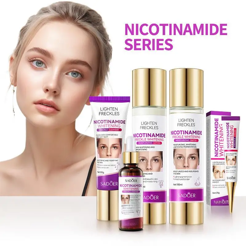 

Niacinamide Whitening Freckle Cream Remove Dark Spot Serum Anti Freckle Aging Essence Fade Pigmentation Melasma Skin Facial Mask