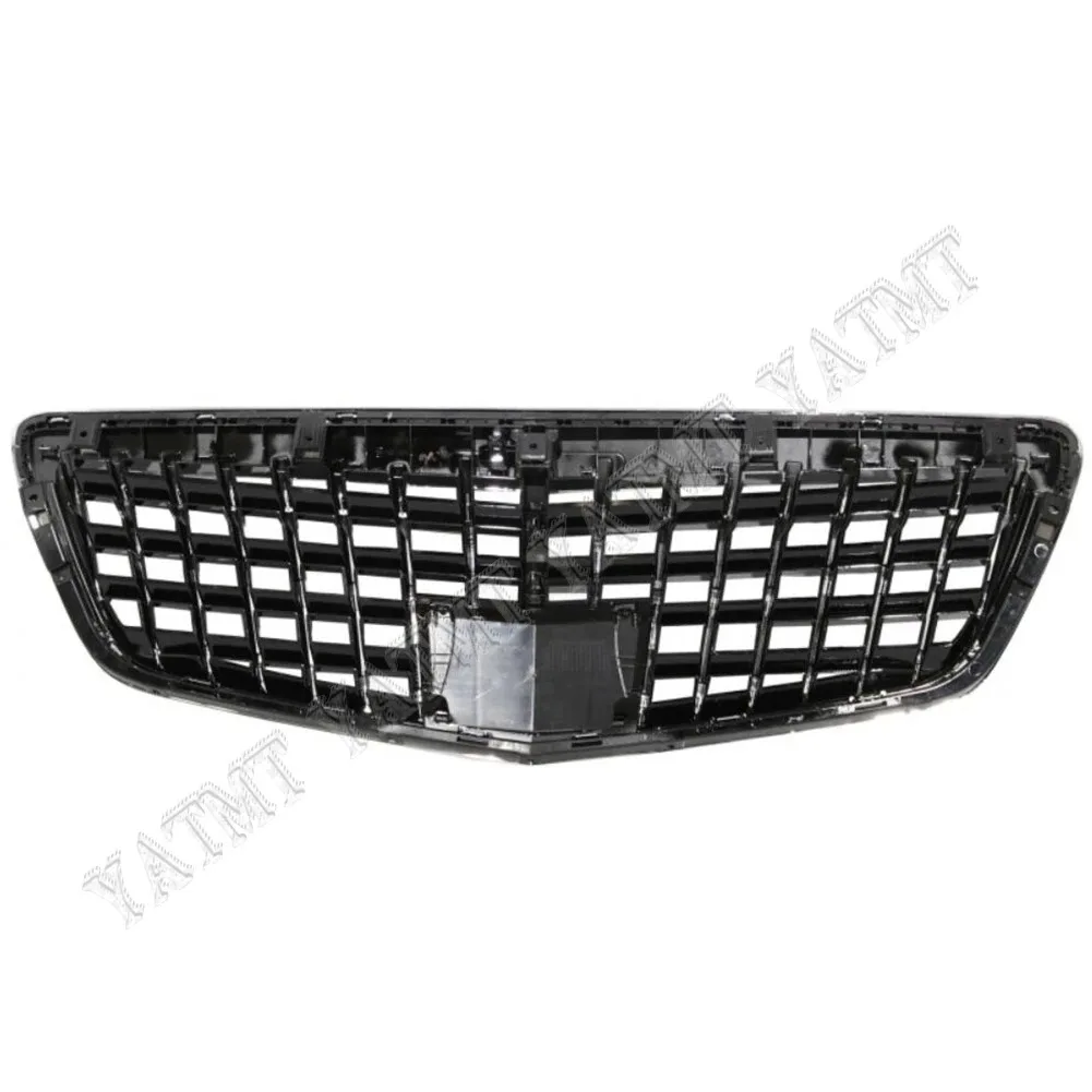 Car Front Racing Grill Facelift Upper Grille Bumper Cover For Mercedes-Benz S-Class 2009 2010 2011 For Maybach Style