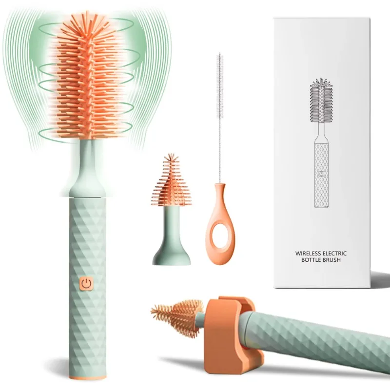 

360 Rotary 2-Stage Bottle Brush Multi-Purpose Cordless Electric