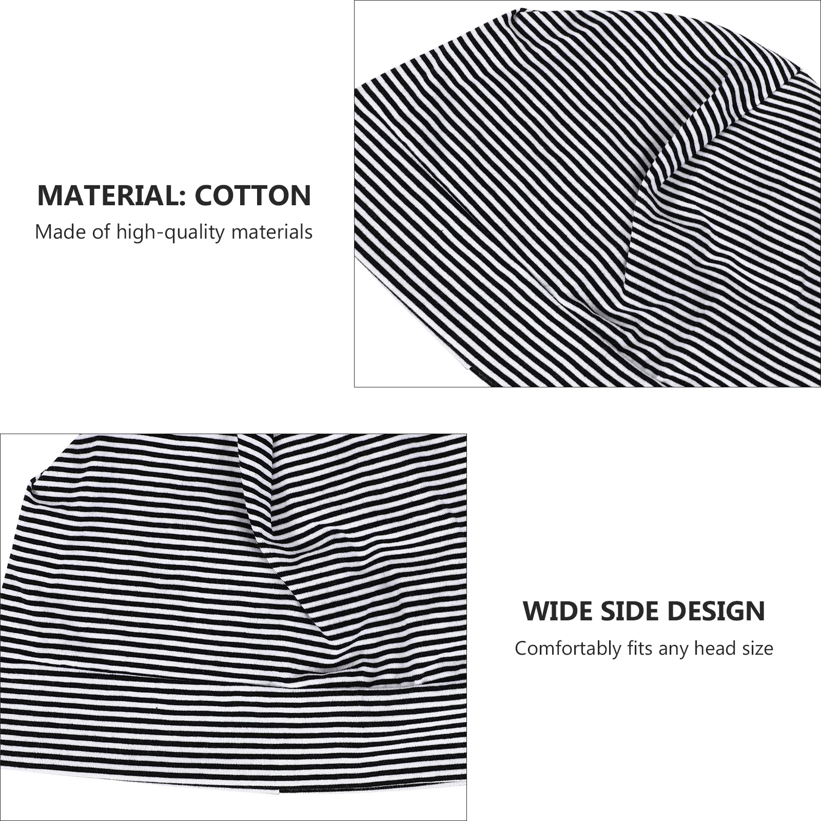 

1pc Thin Cotton Sleeping Hat Lightweight Elastic Breathable For Adult Night Use Sports Men Chemo Hip Hop Dome