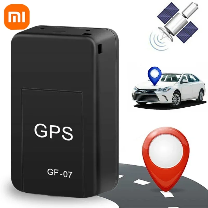 Xiaomi mini posicionador gps gf07 rastreamento posicionador em tempo real rastreamento remoto posicionamento de veículos mobileerecording anti-perda