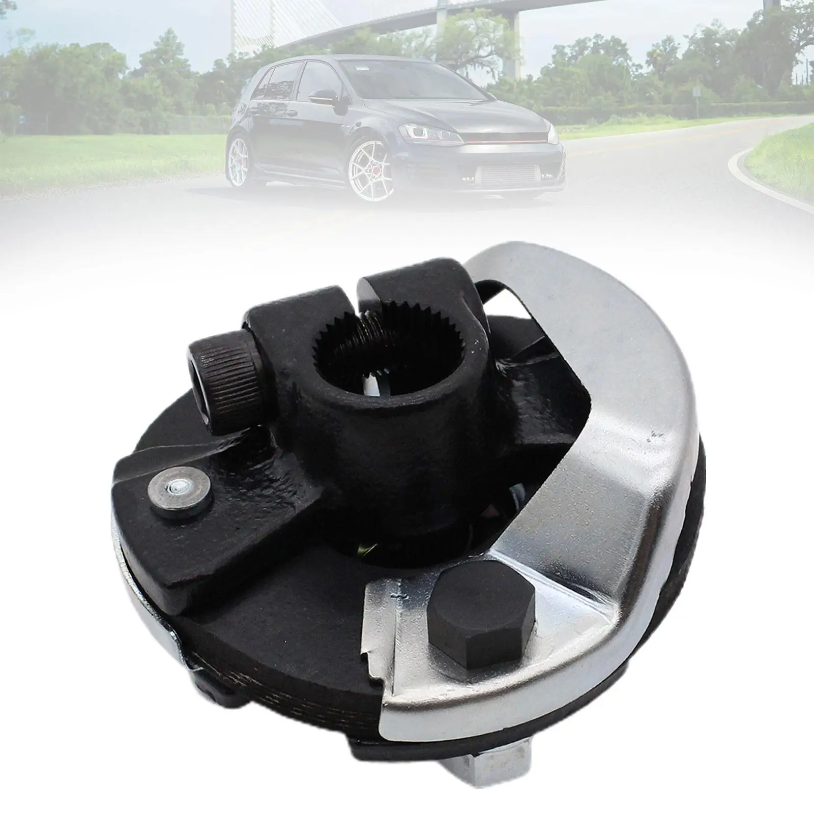 1"-48 x 13/16"-36 Spline Rag Joint Steering Coupler Replacement Parts for Srj007 Simple Installation Repair Parts Sturdy