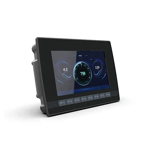 Freely programmable 7.0 Inches Display Mobile Machinery Display Controller Vehicle Virtual Instrument Vehicle Computer