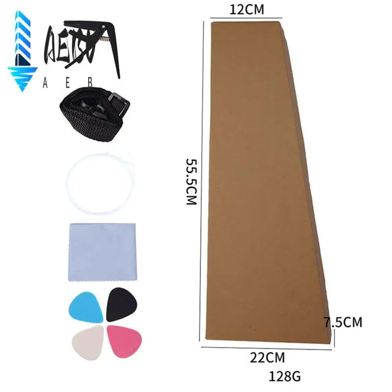 

AEB0-21 Inch Ukulele Set For Beginners 4-String Small Guitar Basswood Ukulele With Carry Bag Clip And 4 Picks